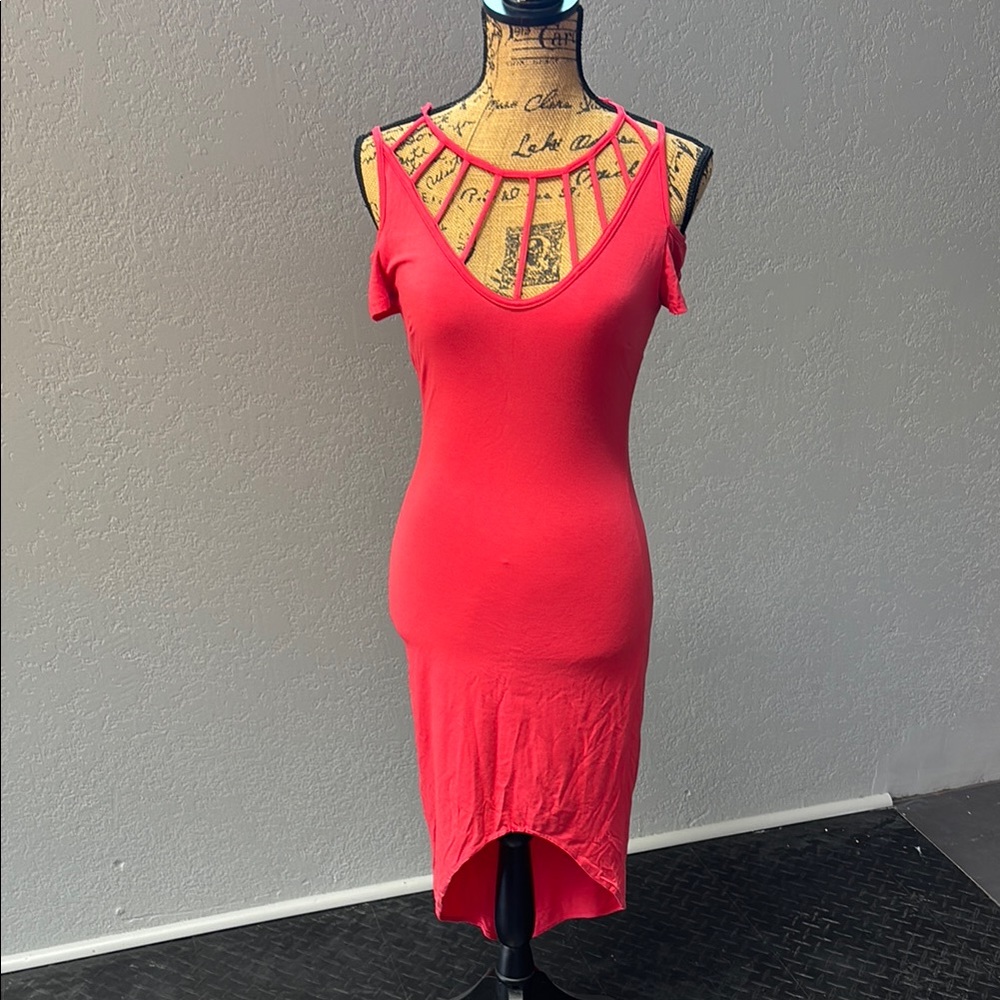 Bebe Red dress small